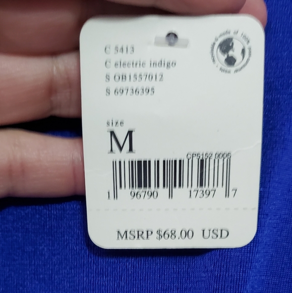 💫HP💫 Free People Intimately Free Electric Indigo Body Suit - Picture 3 of 4